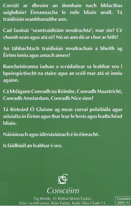 Di armail no diothu Eire an Eoraip an Domhain Risteard O Glaisne