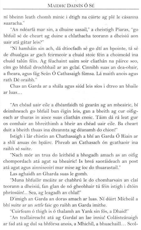 Tae le Tae Maidhc Dainín Ó Sé Leathanach 59 Blaiseadh