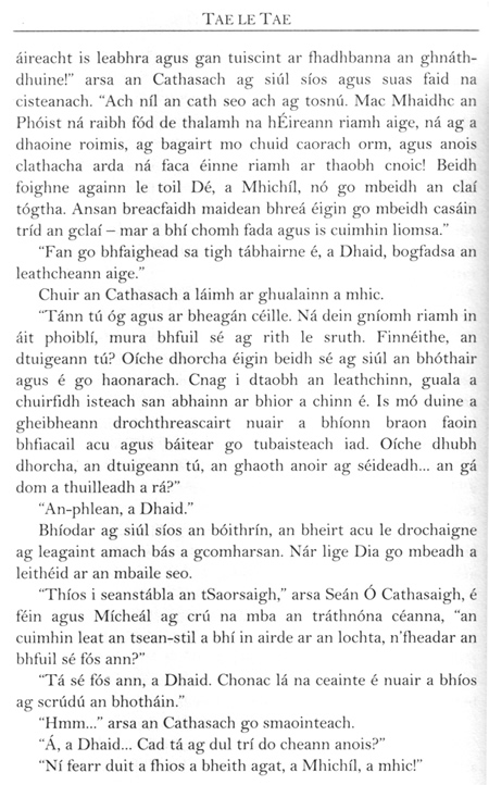 Tae le Tae Maidhc Dainín Ó Sé Leathanach 60