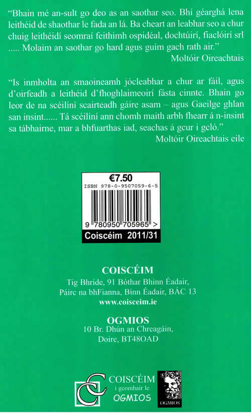 Jócleabhar Beag Bídeach na Gaeilge Gaelic Joke book Irish joke book Irish jokes Gaelic Jokes Laughter funny hilarious jokes in Irish Gaelic Luaghter is the best medicine 