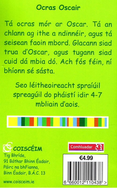 Ocras Oscair Seonaidh Ni Shiomoin