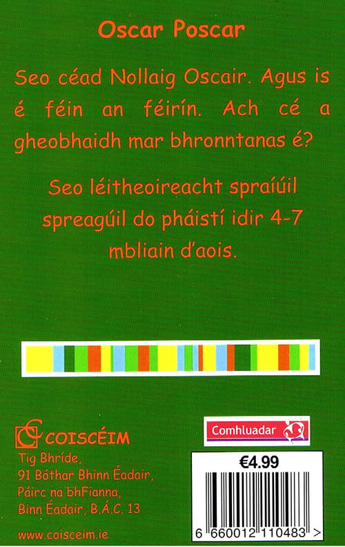 Ar Scealta Oscar Poscar Seonaidh Ni Shiomoin Childrens Books