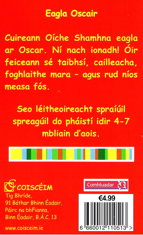 Eagla Oscair Leabhar beag don aos ó 