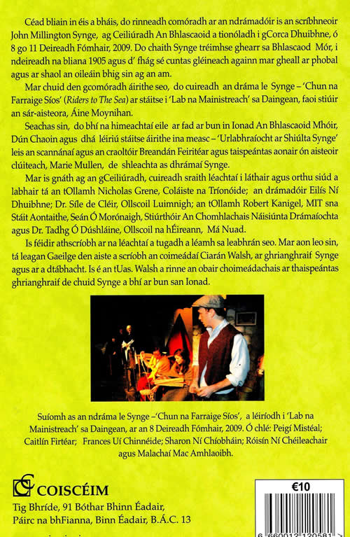 Ceiliuraadh an Bhlascaoid 14 Johnathan Millington Synge le Micheal de Mordha