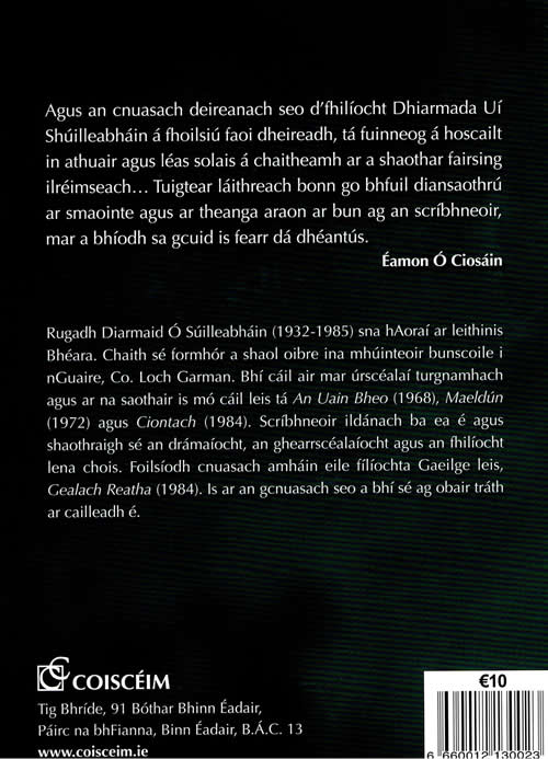 Cosa Gréine Filíocht Diamaid Ó Súilleabháin Irish Gaelic Gaeilge Gailsch 