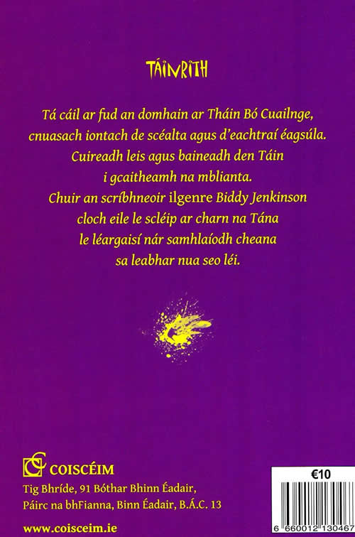 Tainrith le Biddy Jenkinson Tain Bo Cuailnge Cu Chulainn 