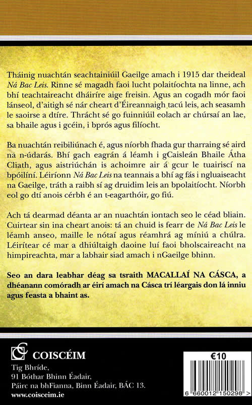 Macallai na Casca 1916 number 12 Na Bac Leis Aindrias O Cathasaigh
