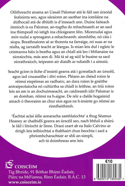 An tUasal Palomar le Italo Calvino. Leagan Gaeilge le Peadar O hUallaigh