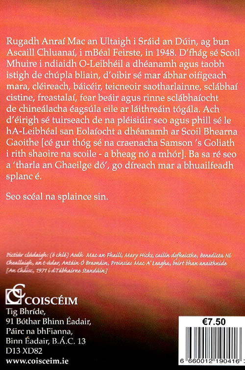 seal s'agamsa le Anrai Mac an Ultaigh