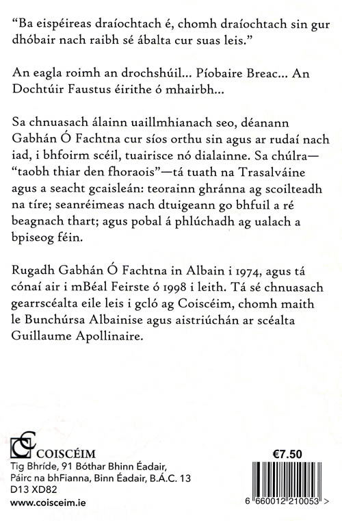 Ruin na gCaislean Scealta Trasalvanacha le Gabhan O Fachtna Transylvanian stories