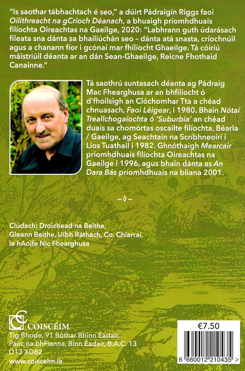 Oilithreacht na gCrioch Deanach le Padraig Mac Fhearghusa poetry filiocht