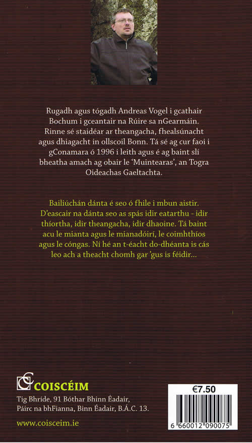 Chomh Gar 'gus is Féidir Andreas Vogel angenommen ich schriebe meine Worte in einer angenommenen Sprache Nicht Fisch nicht Fleisch Grodzka Bolestawa Chrobrego Rakowicka Stolarska Golebia Armii Krajowej Kanonicza Krakowska von mir aus von vorn ich bin nur ich alleine Der zerbrochene Spiegel 