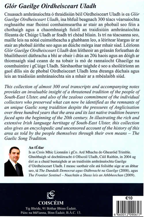 Glór Gaeilge Oirdheisceart Uladh Gearóid Trimble Glor Gaeilge Oirdheisceart Uladh Gearoid Trimble Irish Voices from South-East Ulster