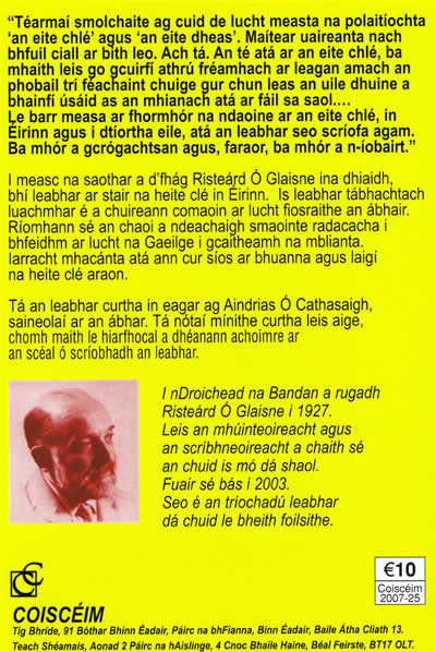 Éire agus an Eite Chlé Risteard Ó Glaisne  Ireland and the Left Wing of policies Socialism versus capitalism Unions versus greed