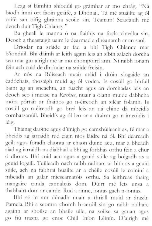 An Drochshúil Diarmuid Ó Gráinne Leabhar greannmhar Gaeilge