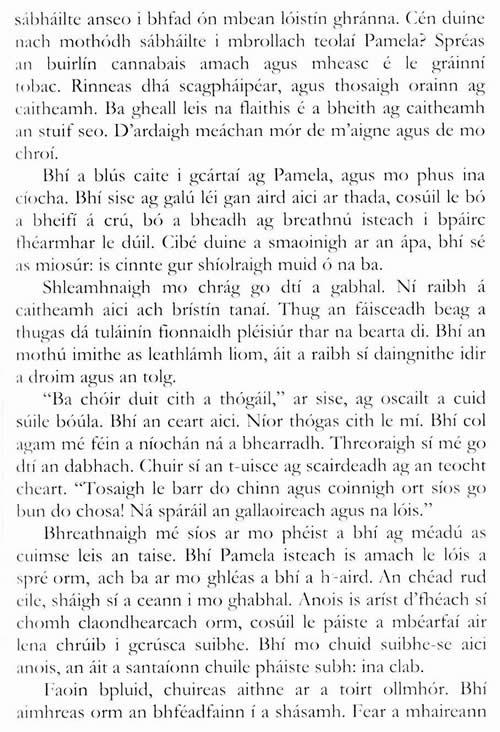 An Drochshuil Diarmuid O Grainne. Leabhar Greannmhar Gaeilge Greann Grinn Gáire Áthas Áthasach Funny Irish book Irish humour irish humor